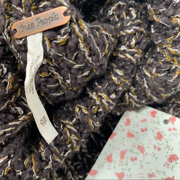 SOLD NEW Free People Valentina Tunic Turtleneck Sweater - Picture 11 of 12